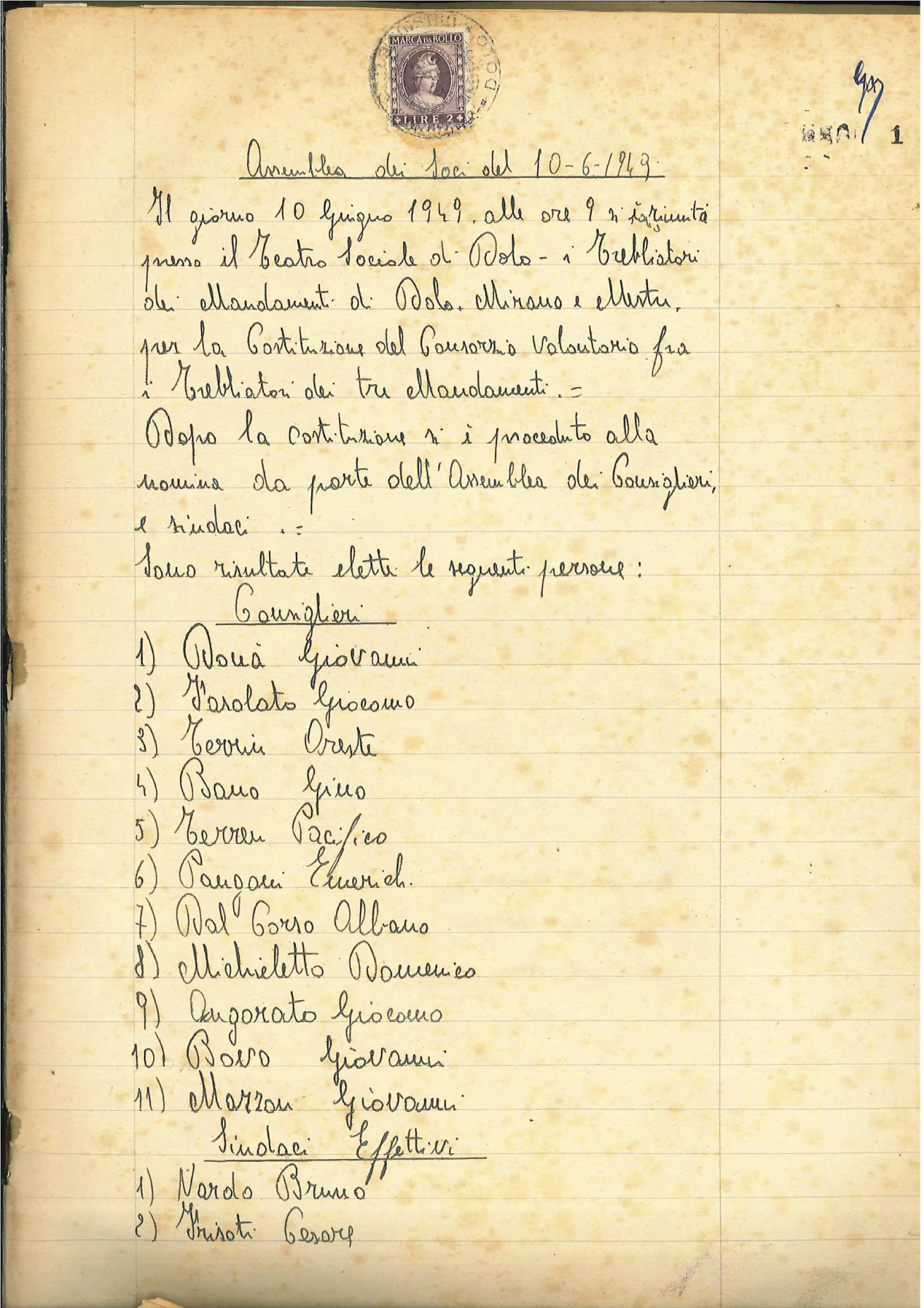 storico prima pagina